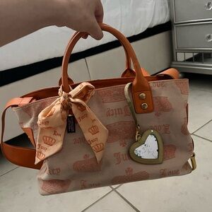 Vintage authentic Juicy couture daydreamer orange bag